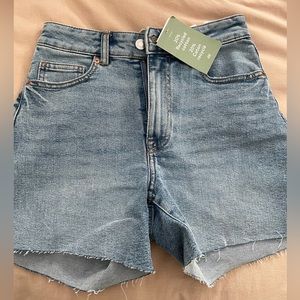 High waist Jean shorts